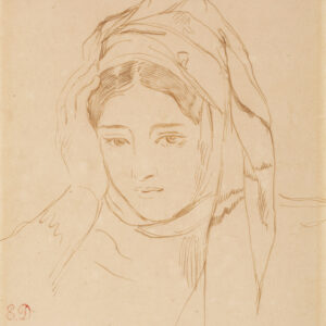 Portrait of Pauline Villot as a Moroccan