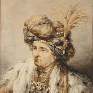 Portrait of a Man Wearing a Turban